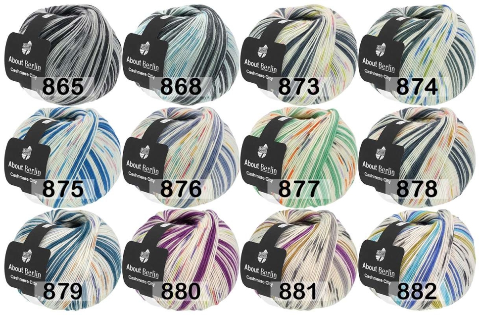 Пряжа Lana Grossa ABOUT BERLIN CASHMERE CITY