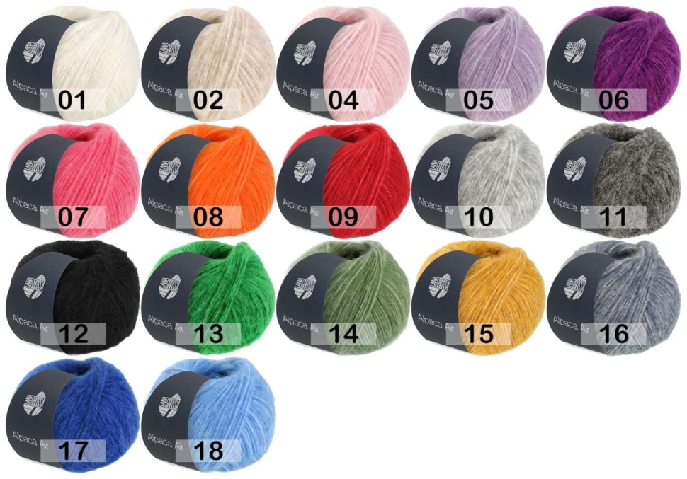 Пряжа Lana Grossa Alpaca Air