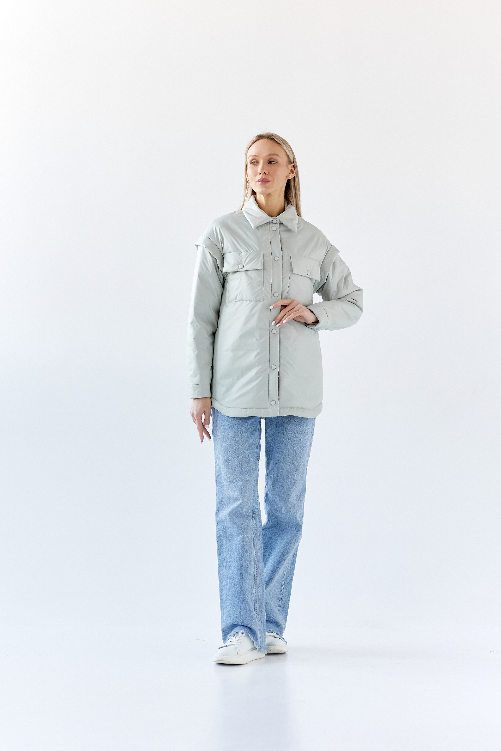 Ст.цена 3950р. Куртка женская демисезонная 25983 (олива)