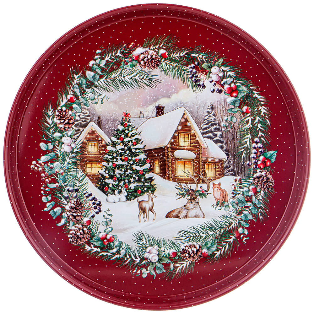 Поднос сервировочный