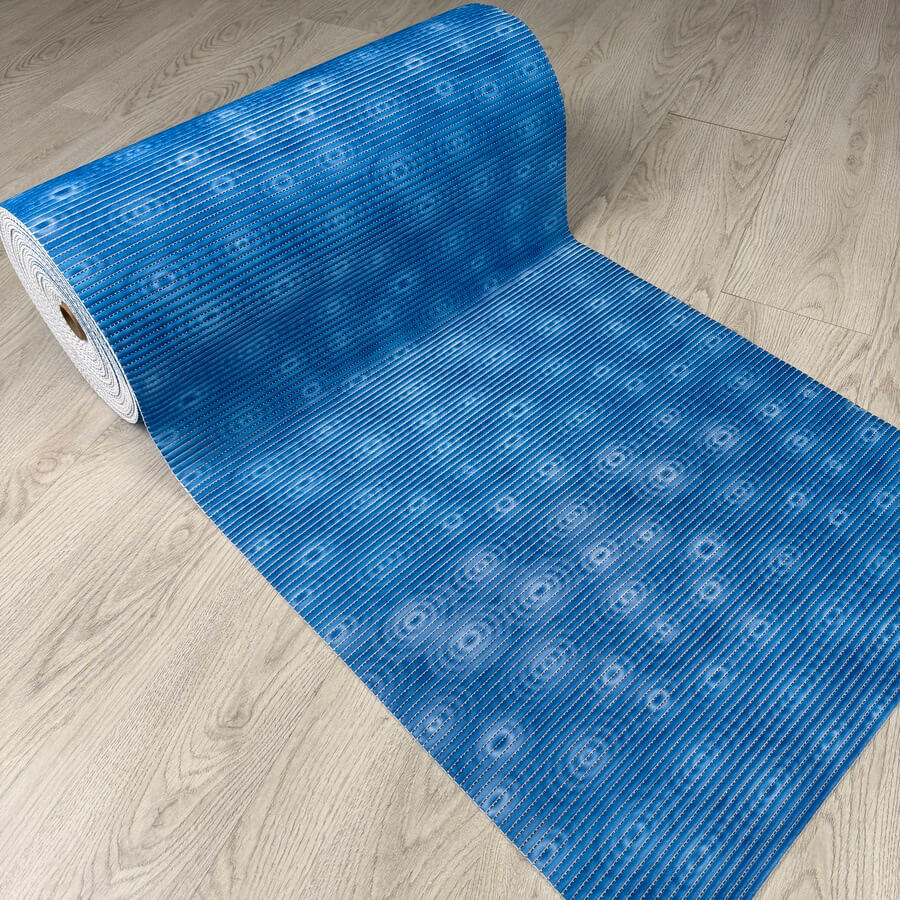 Коврик мерный AQUA STEP CLASSIC 1,5*15м толщина 4,4мм, M11101 BLUE