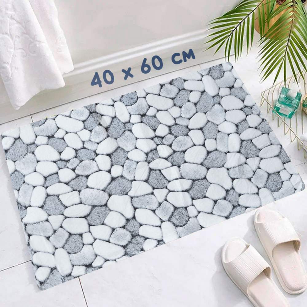 Коврик для ванной Roomis Камушки 40*60см
