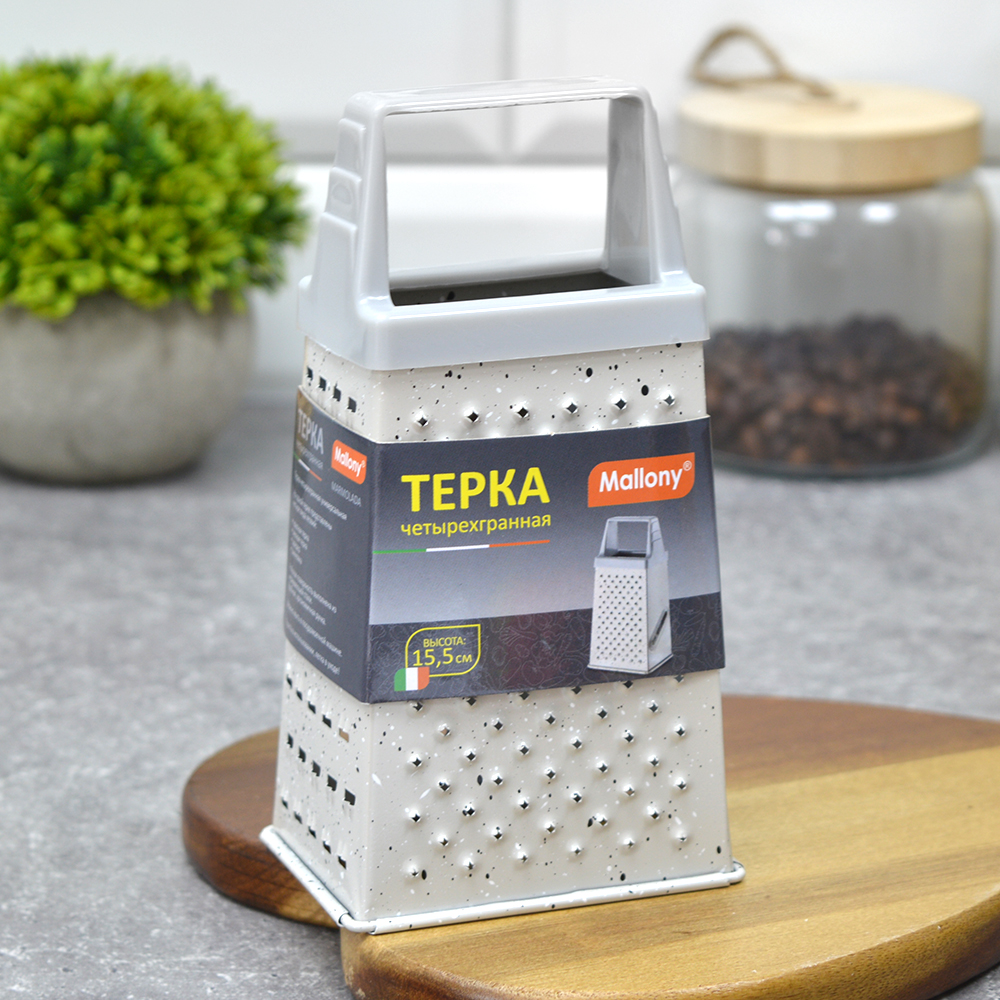 Терка 4-х гранная 15,5см