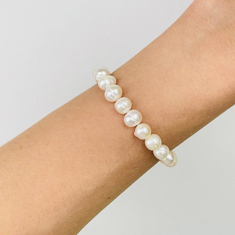 Радуга Самоцветов Браслет из Жемчуга