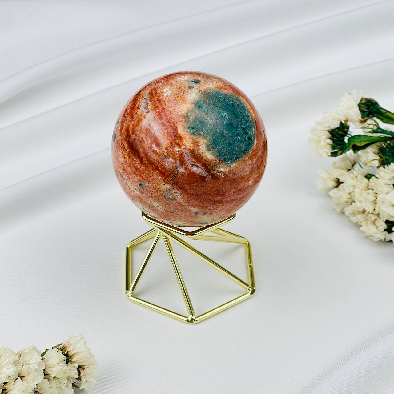 Радуга Самоцветов Шар из Солнечного камня