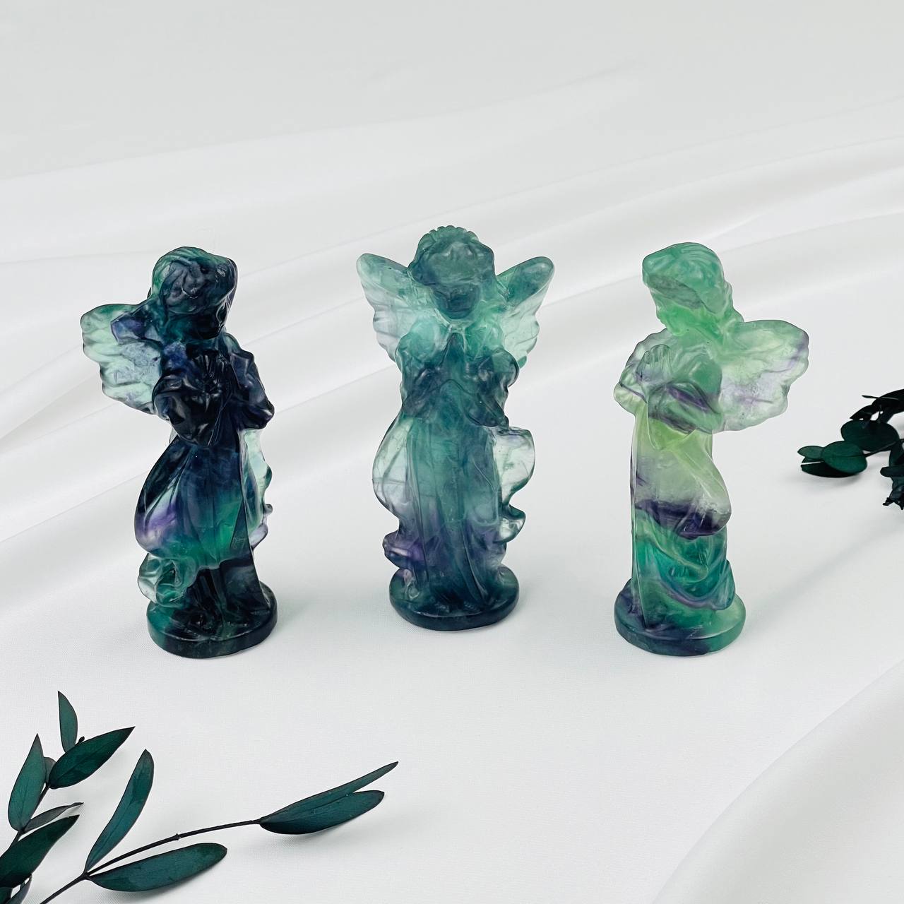 Радуга Самоцветов Статуэтка Ангел из Флюорита