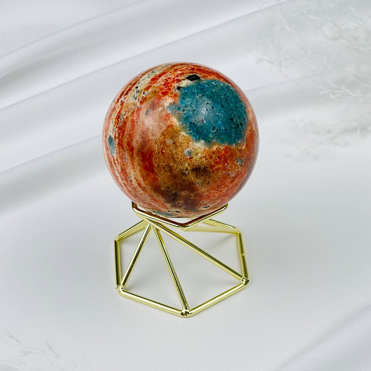 Радуга Самоцветов Шар из Солнечного камня