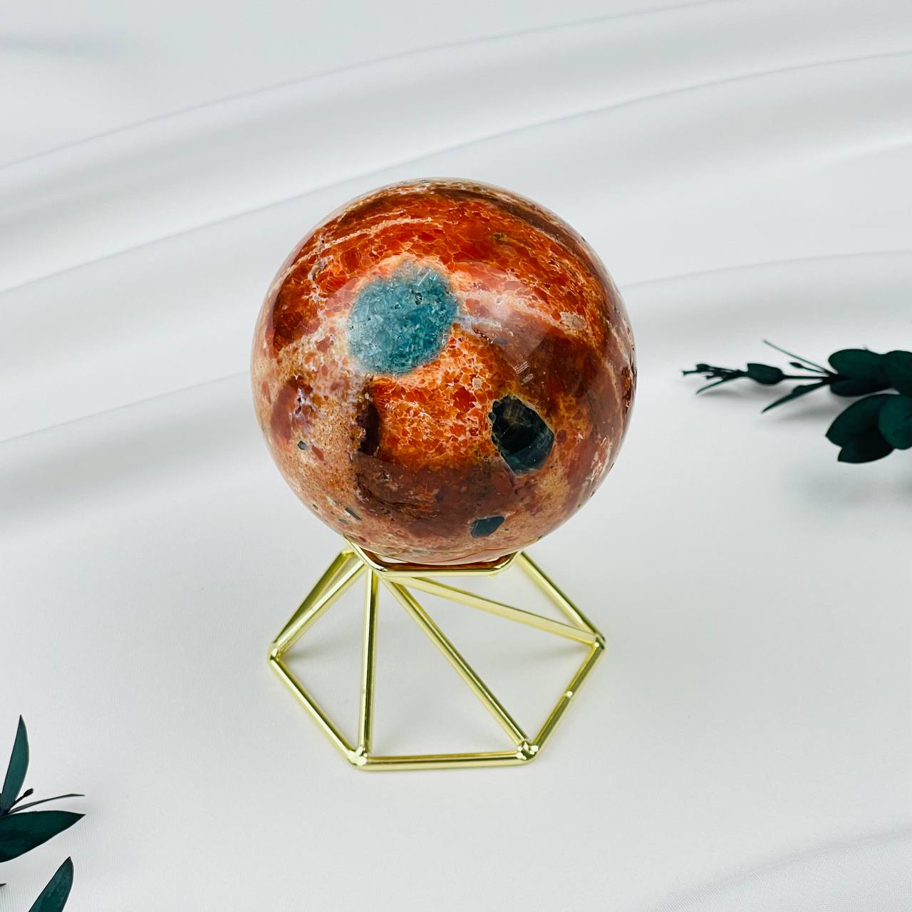 Радуга Самоцветов Шар из Солнечного камня