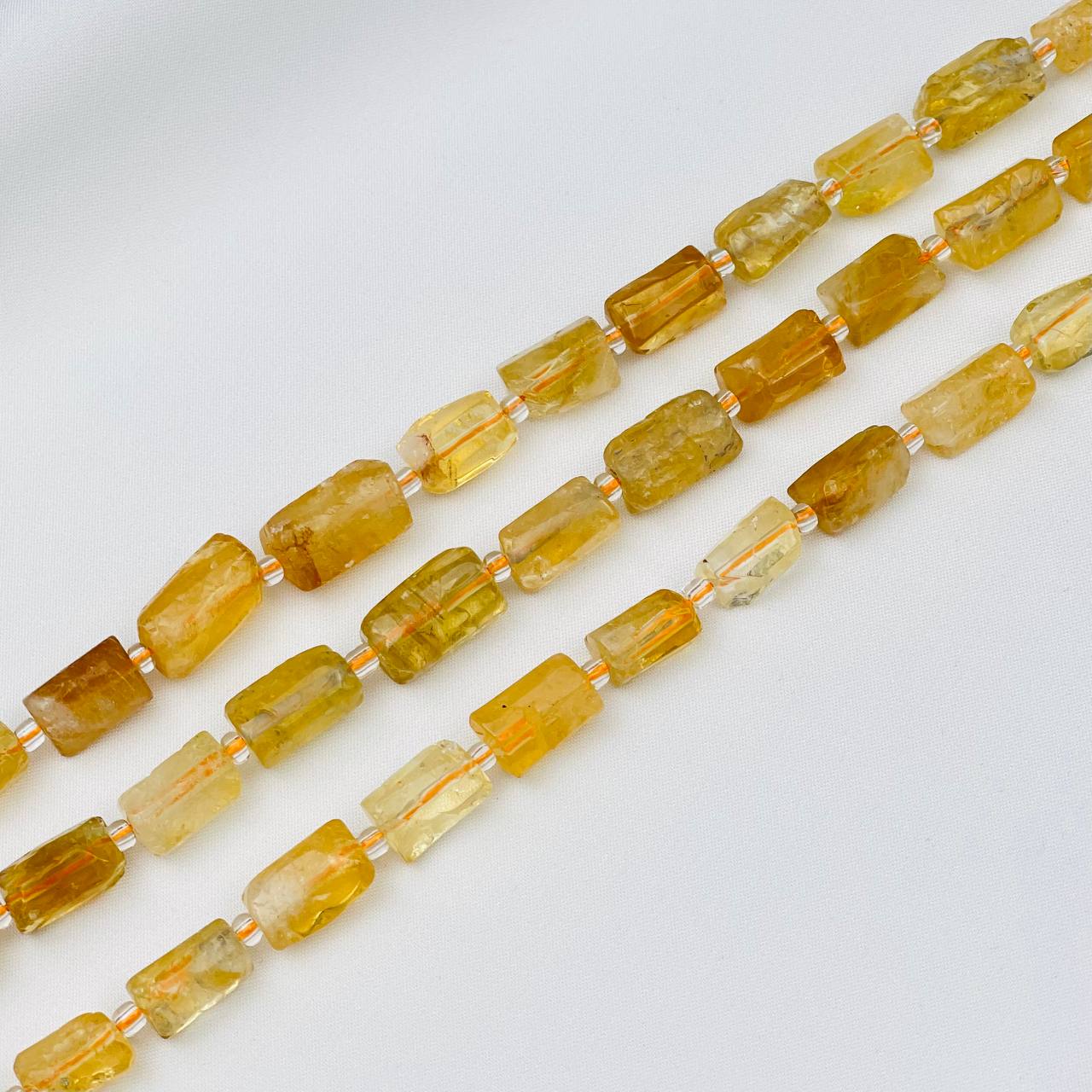 Радуга Самоцветов Бусины для украшений из Цитрина