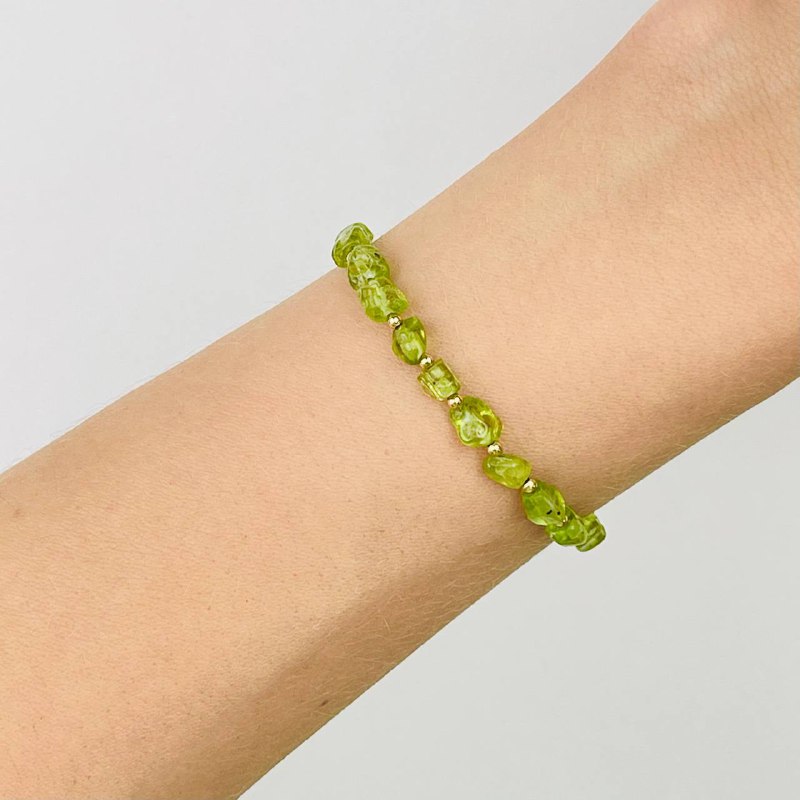 Радуга Самоцветов Браслет из Хризолита