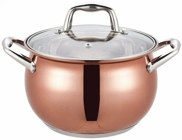 АКЦИЯ 1100р. 2000р.Кастрюля WR-1280 3л. Premium COPPER