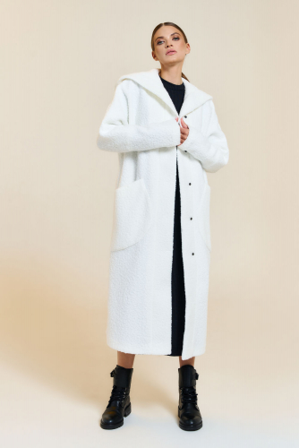 Пальто DI-LiA FASHION 641-1 кремовый