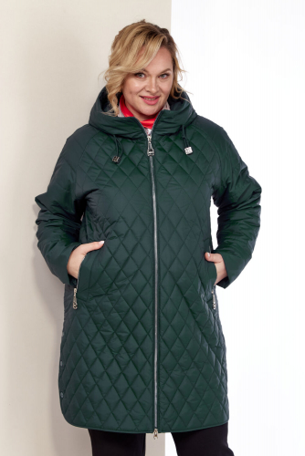 Куртка SHETTI 2179 тёмный изумруд