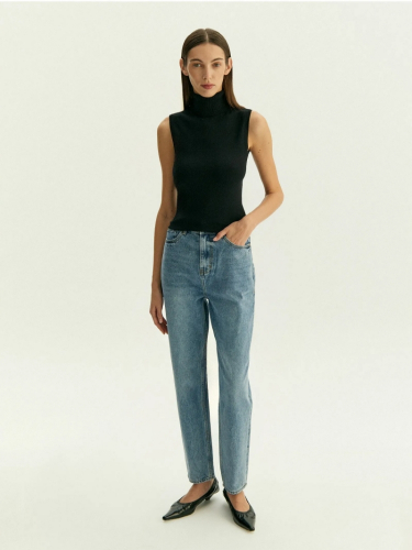Джинсы Mom Fit 385 ,
80% хлопок, 20% полиэстер ,