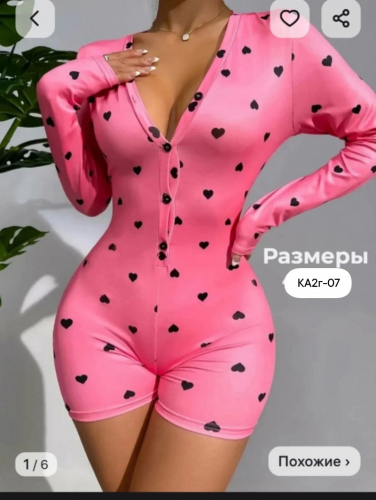 Пижама женская (без выбора цвета), код 2543980