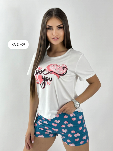 Пижама женская (без выбора цвета), код 2543947