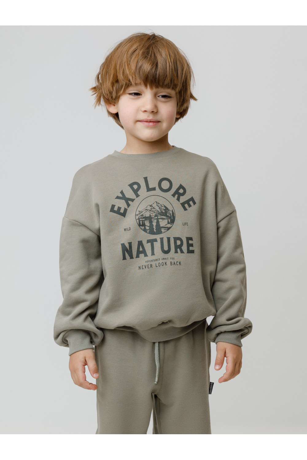 Crоckid Джемпер КР 302782 темно-оливковый к652 Crоckid