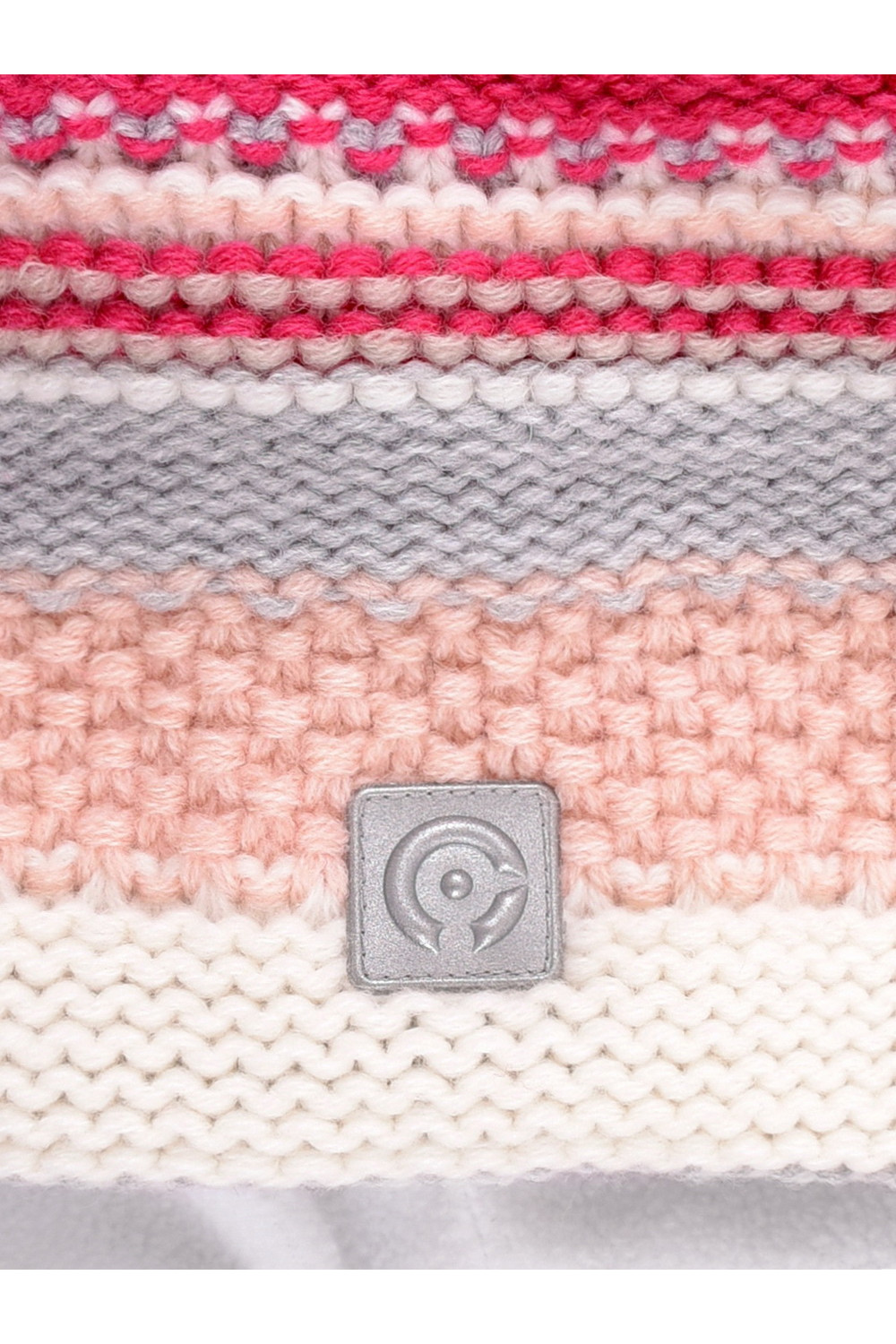 Crockid Шапка КВ 20334/24ш серый меланж, св.персик Crockid