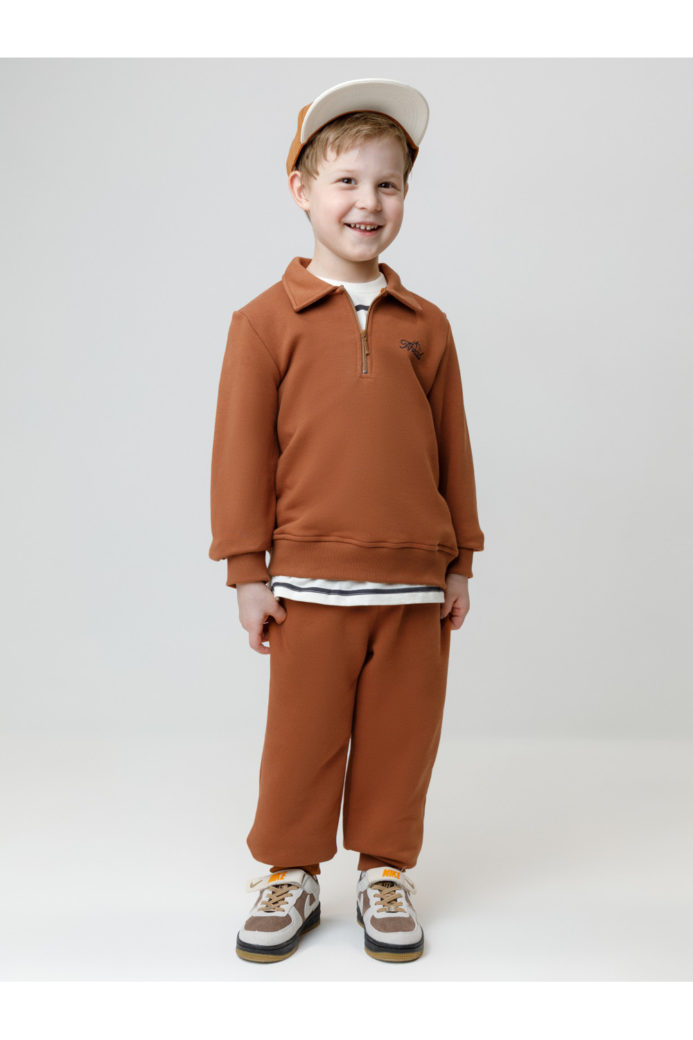Crockid Брюки КР 400837 ореховый к620 Crockid