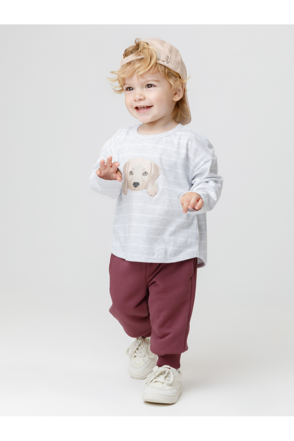 Crockid Брюки КР 400888 коричневый 1614 к630 Crockid