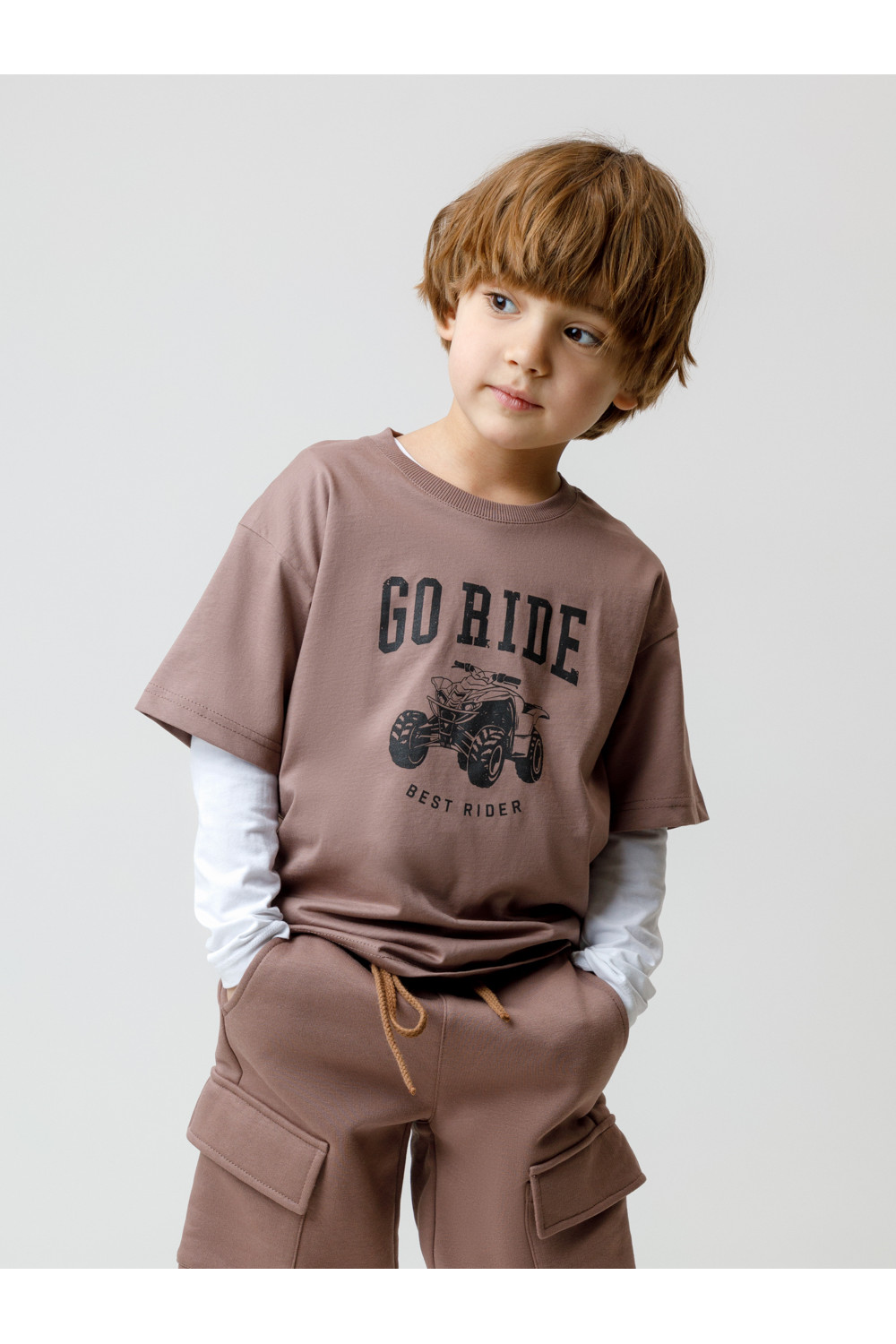Crockid Фуфайка КР 302917 капучино 1312 к638 Crockid