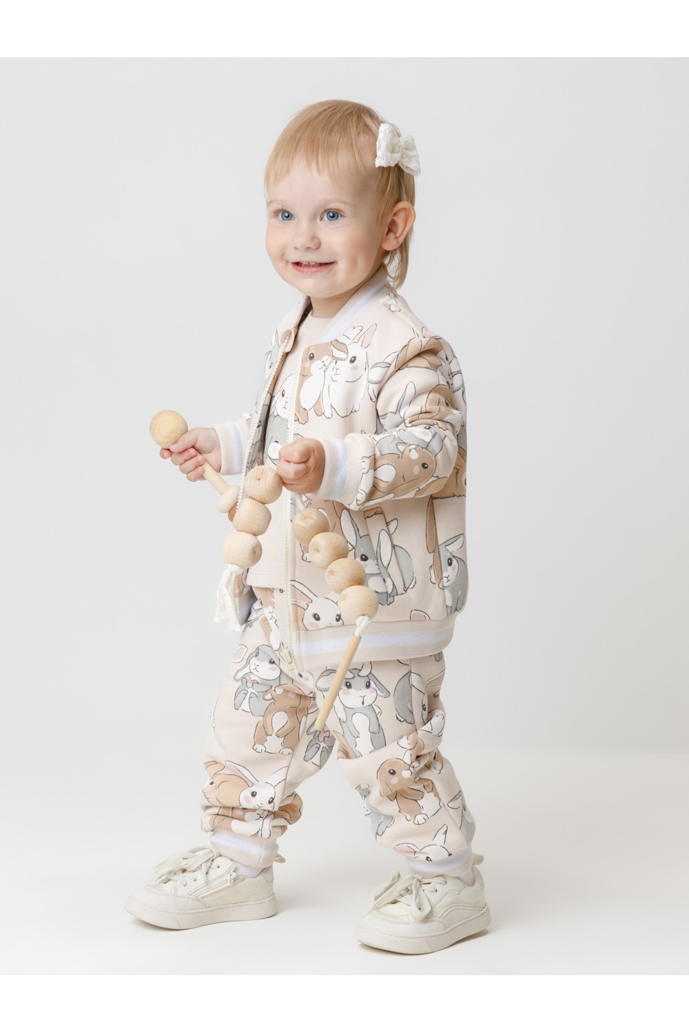 Crockid Брюки КР 400883 бежевый 0403 Н086 к657 Crockid