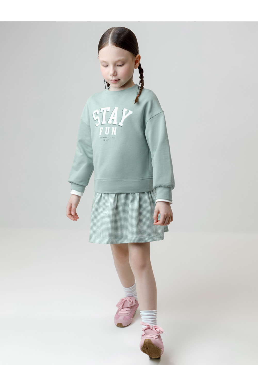 Crockid Платье КР 5835 голубой прибой к635 Crockid