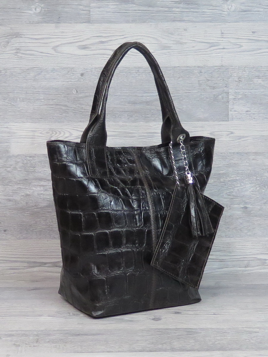 Сумка натуральнаяя кожа VERA PELLE (Италия)