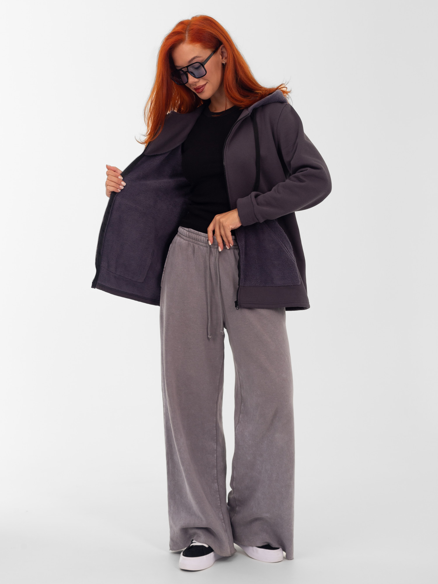 Толстовка женская футер начес 3-х нитка