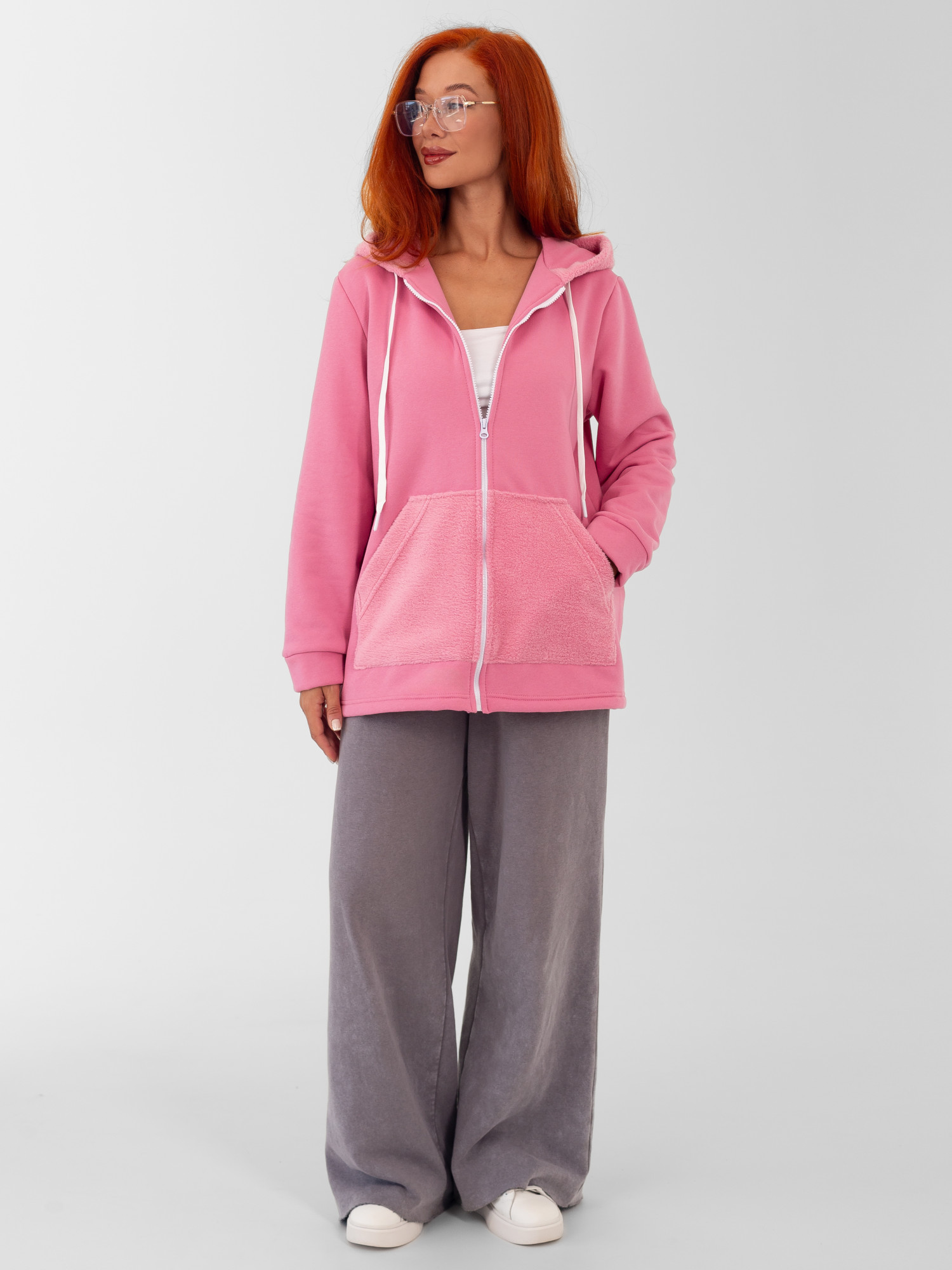 Толстовка женская футер начес 3-х нитка
