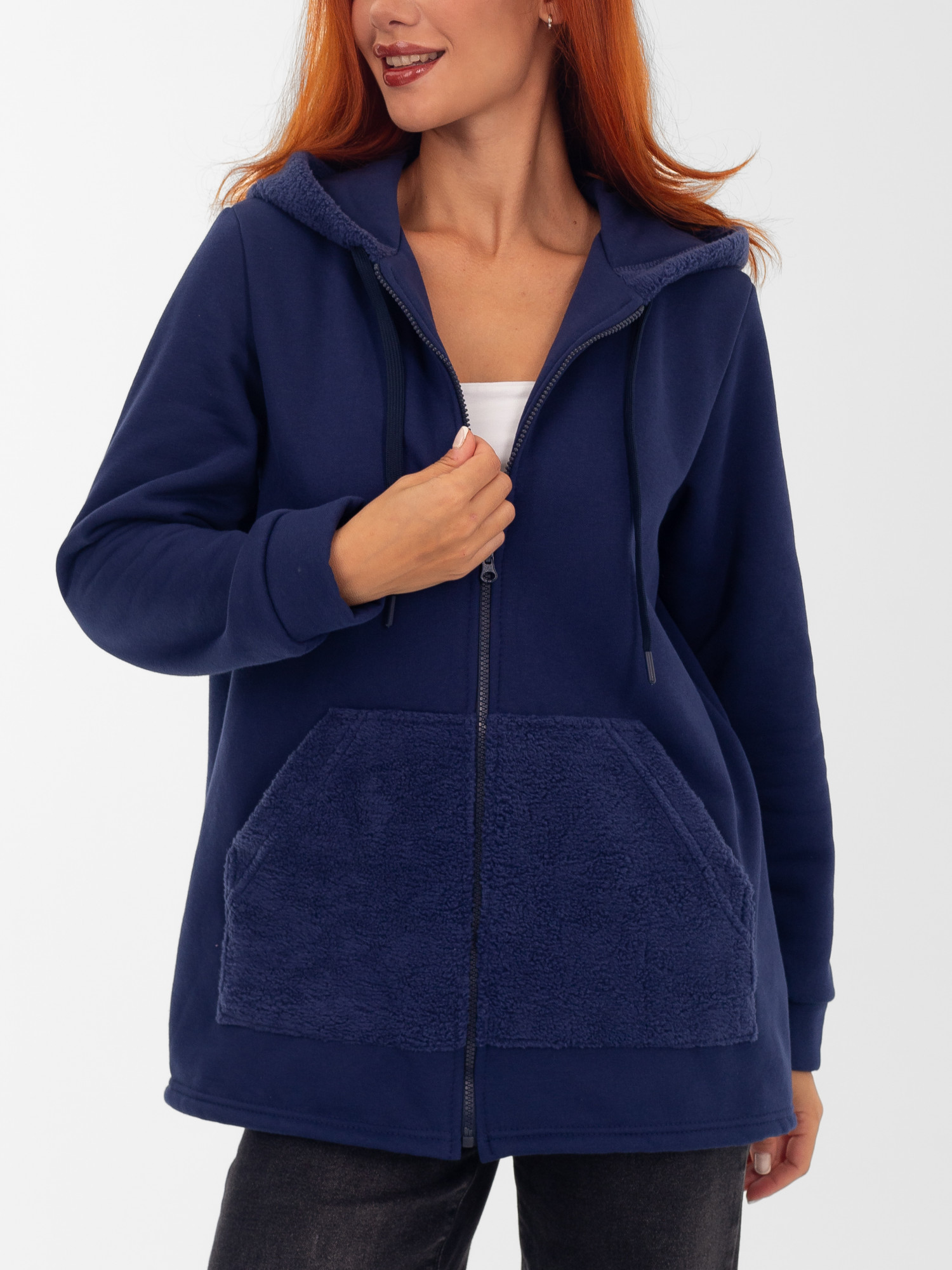 Толстовка женская футер начес 3-х нитка