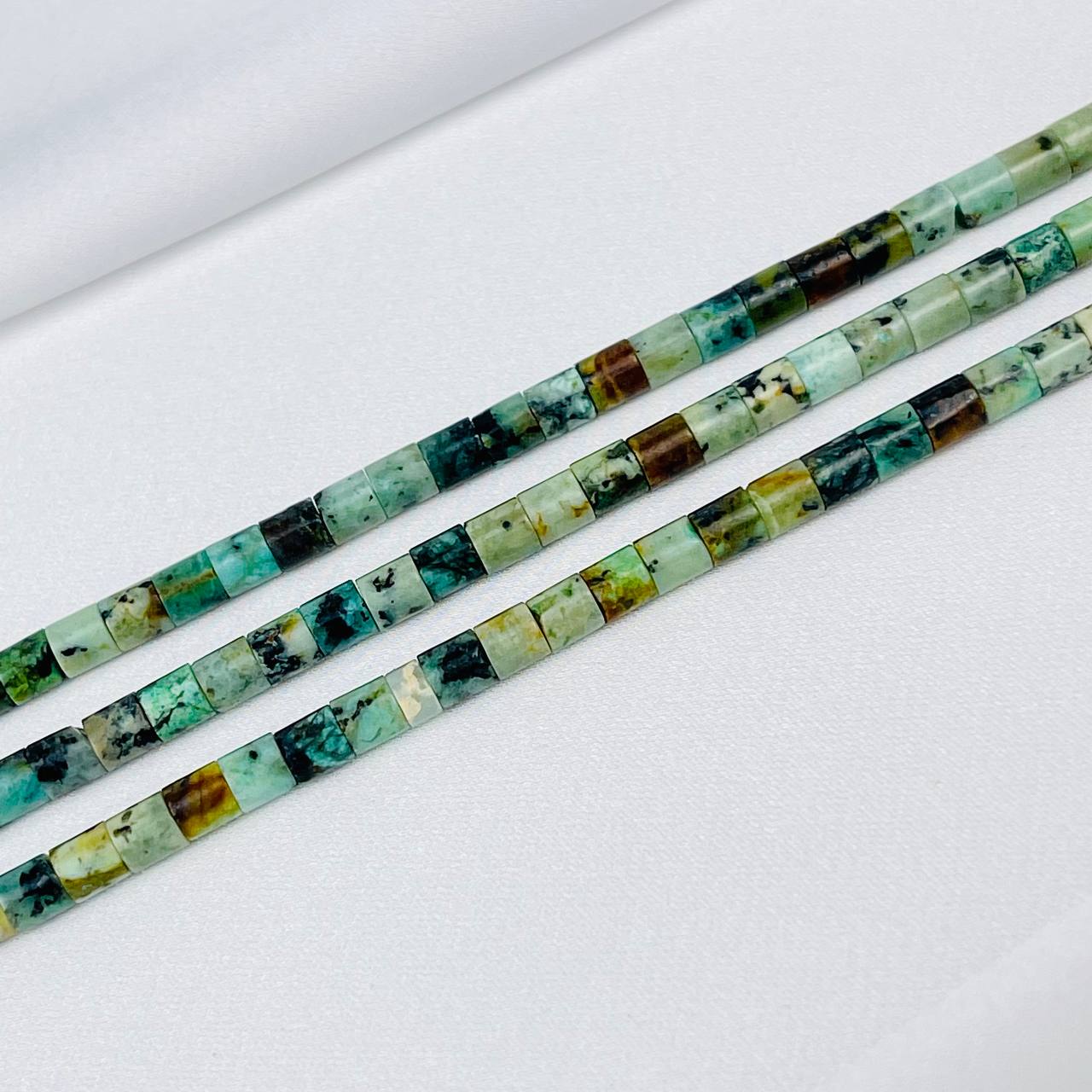 Радуга Самоцветов Бусины для украшений из Хризоколлы