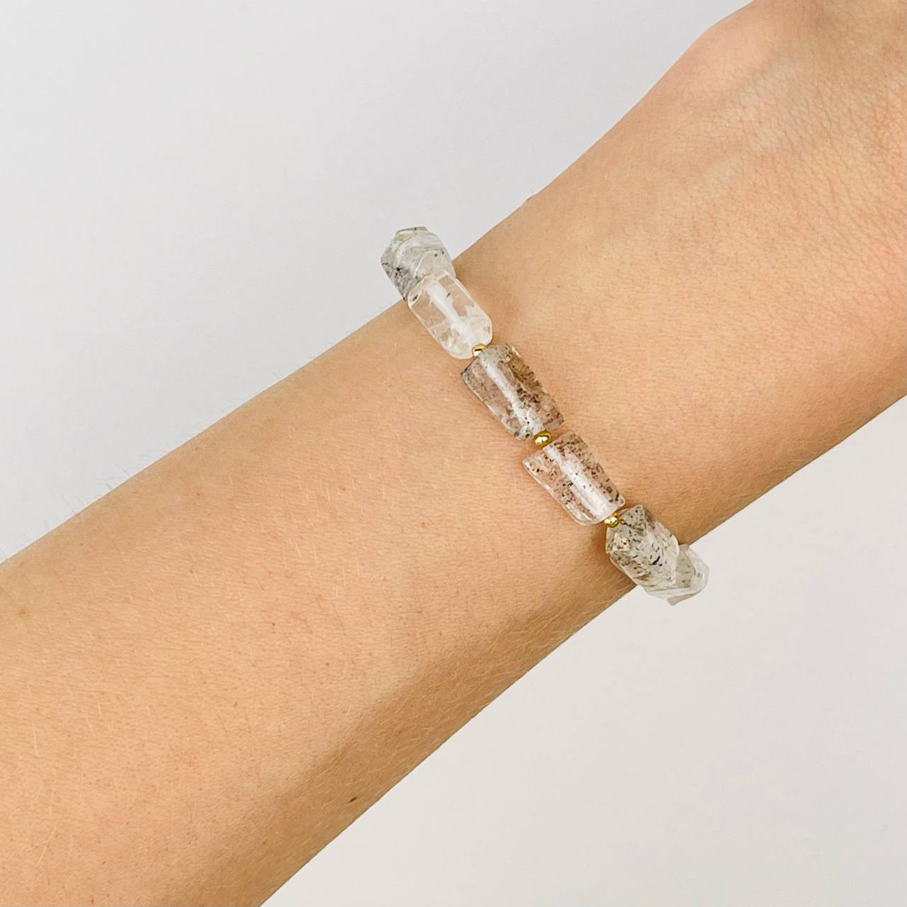 Радуга Самоцветов Браслет из Херкимерского кварца