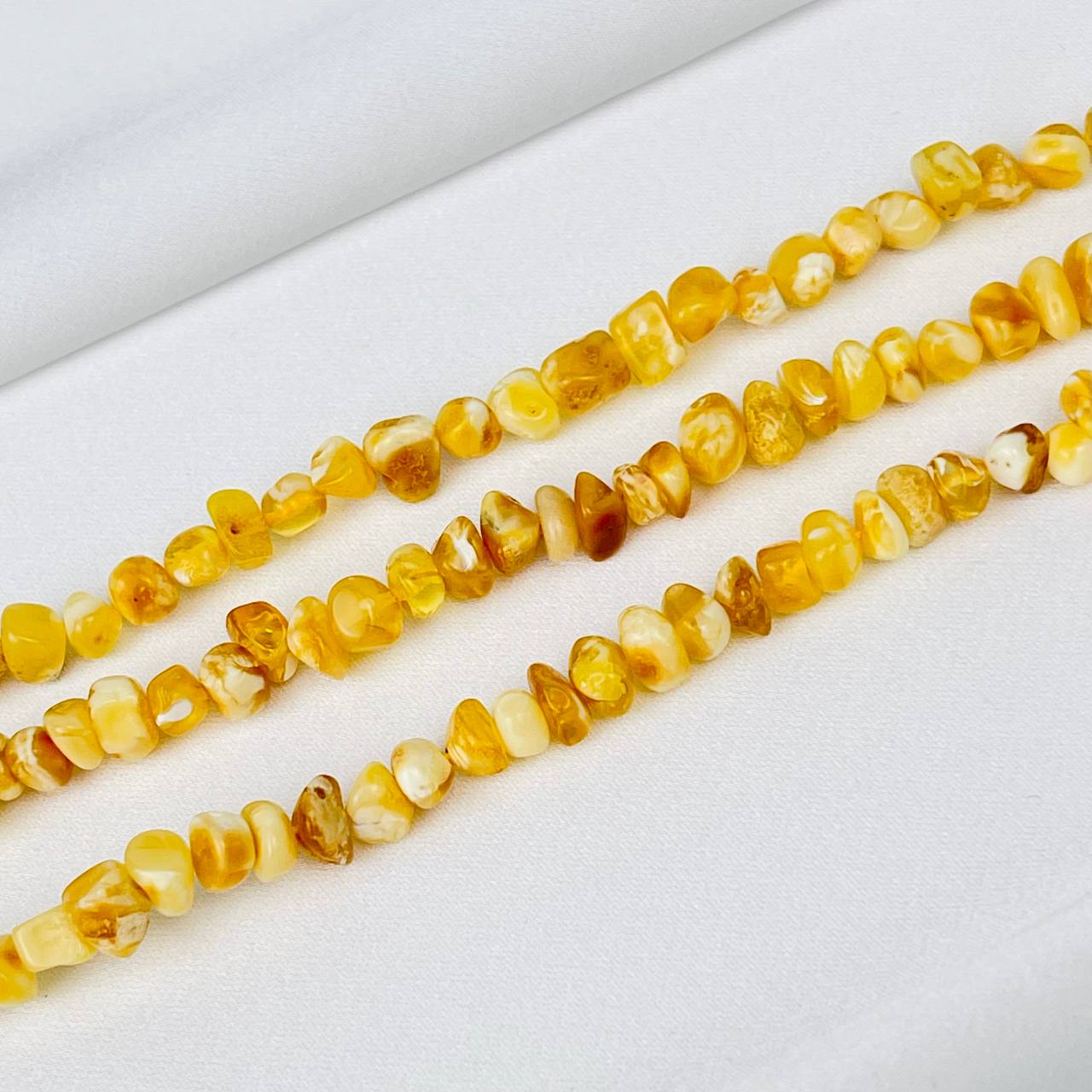 Радуга Самоцветов Бусины для украшений из Янтаря