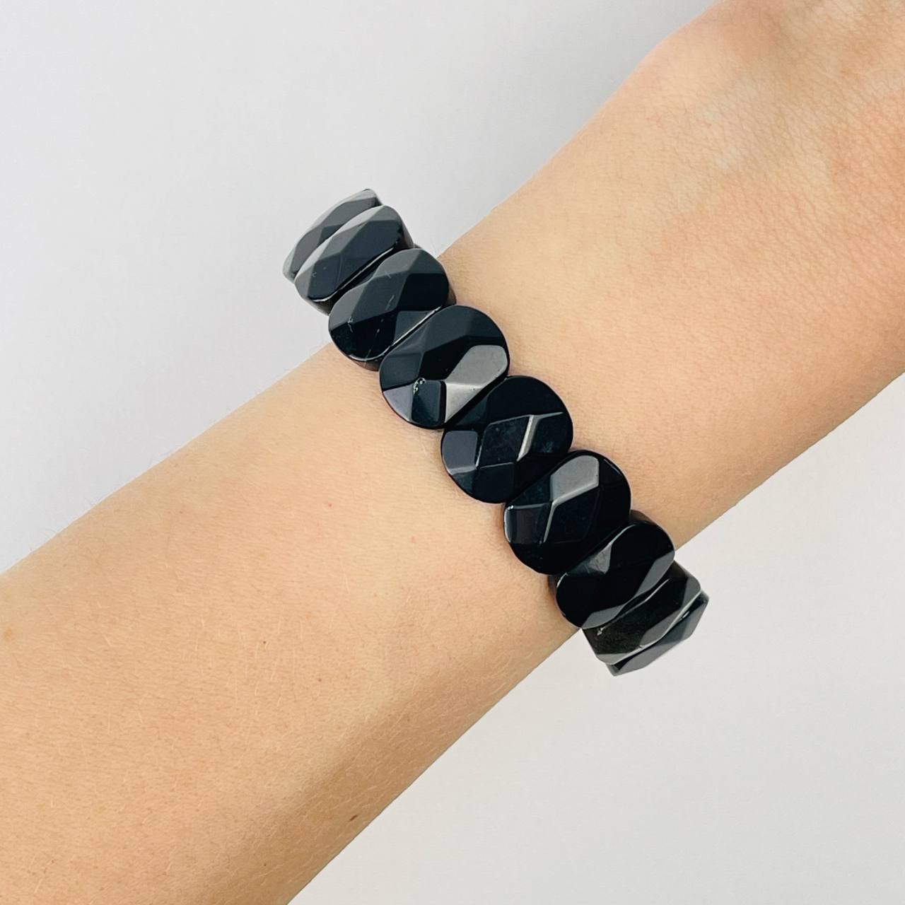 Радуга Самоцветов Браслет из Обсидиана