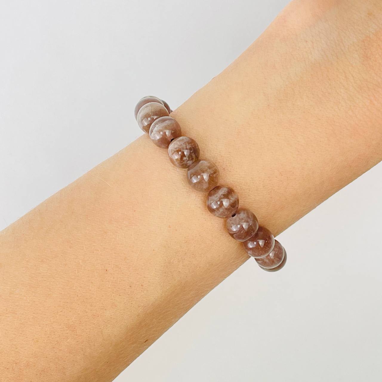 Радуга Самоцветов Браслет из Гелиолита (Солнечный камень)