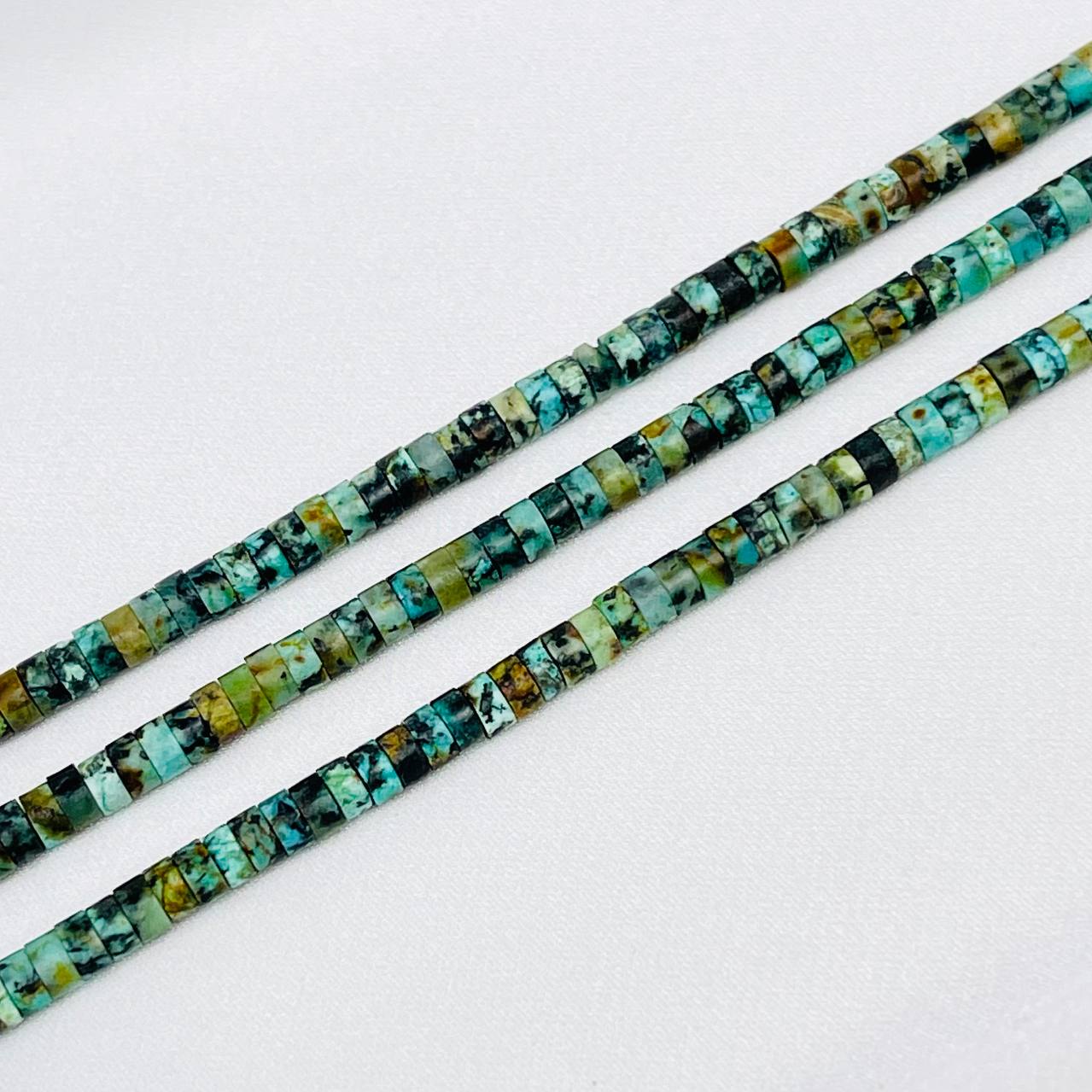 Радуга Самоцветов Бусины для украшений из Хризоколлы