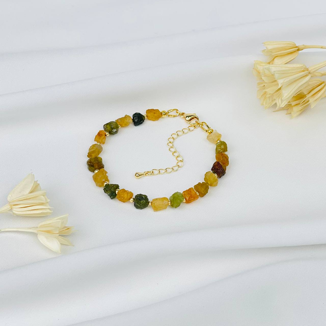 Радуга Самоцветов Браслет из Турмалина микс