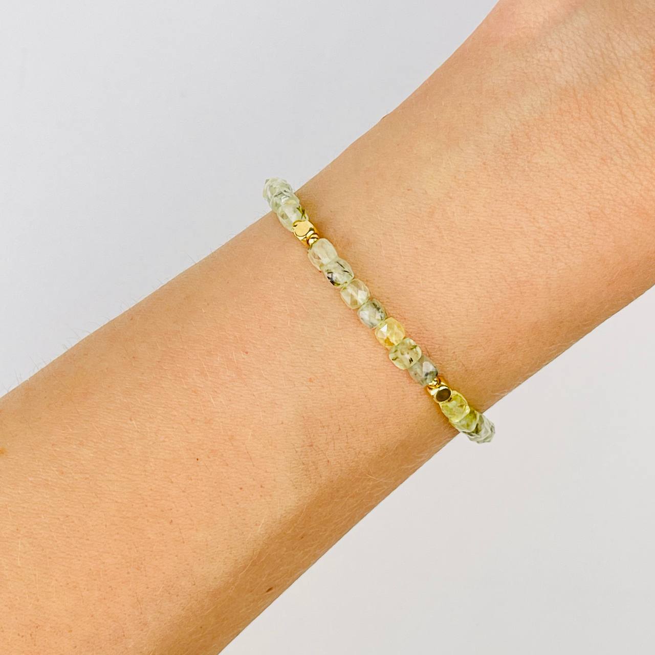 Радуга Самоцветов Браслет из Пренита