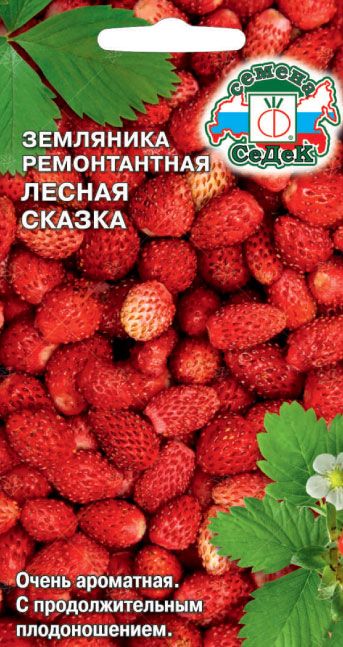 ягоды Земляника Лесная сказка 0,04 г ц/п Седек (ремонтантная, безусая)