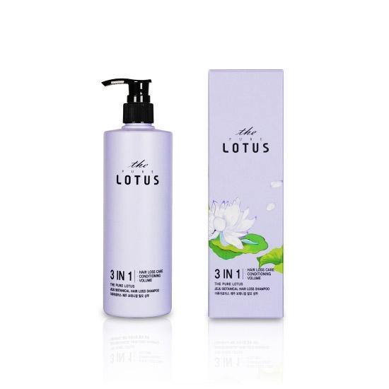 THE PURE LOTUS Jeju Botanical Hair Loss Shampoo Шампунь для укрепления, смягчения и объема волос, 420 мл.