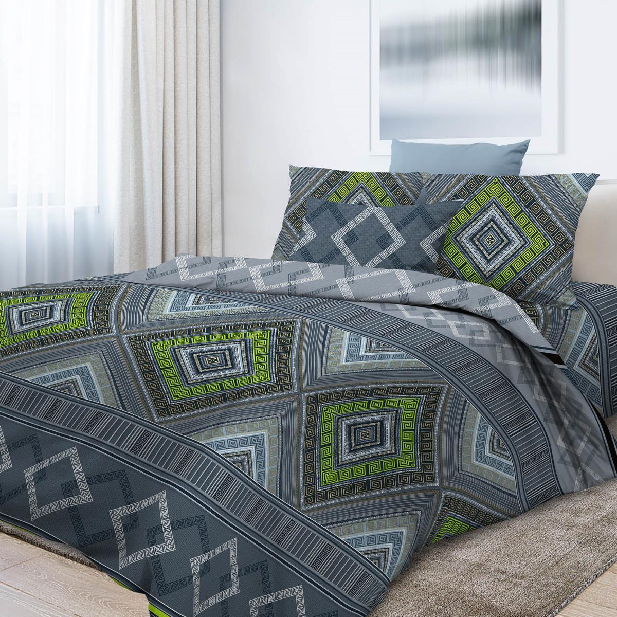 Комплект постельного белья Неоновый свет Бязь ГОСТ