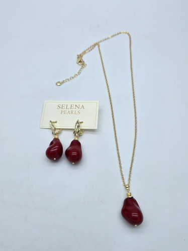 91003274 Серьги Selena Pearls