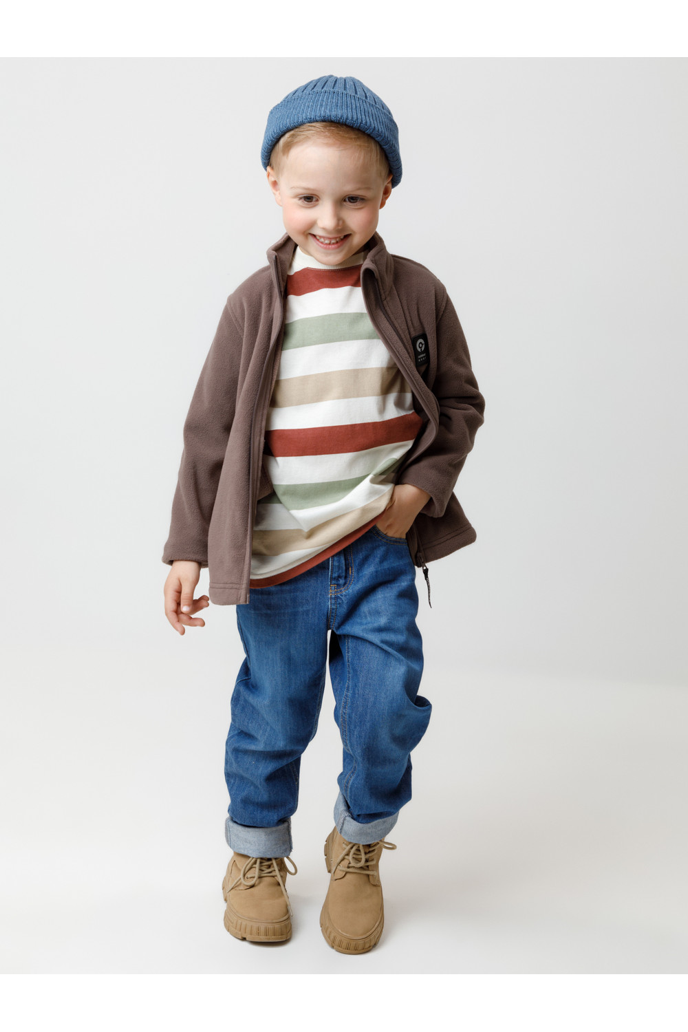Crockid Куртка ФЛ 34025-1/6 ГР коричневый Crockid