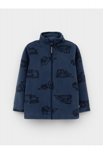 Crockid Куртка ФЛ 34025/н/47 ГР синий, дорожная техника Crockid