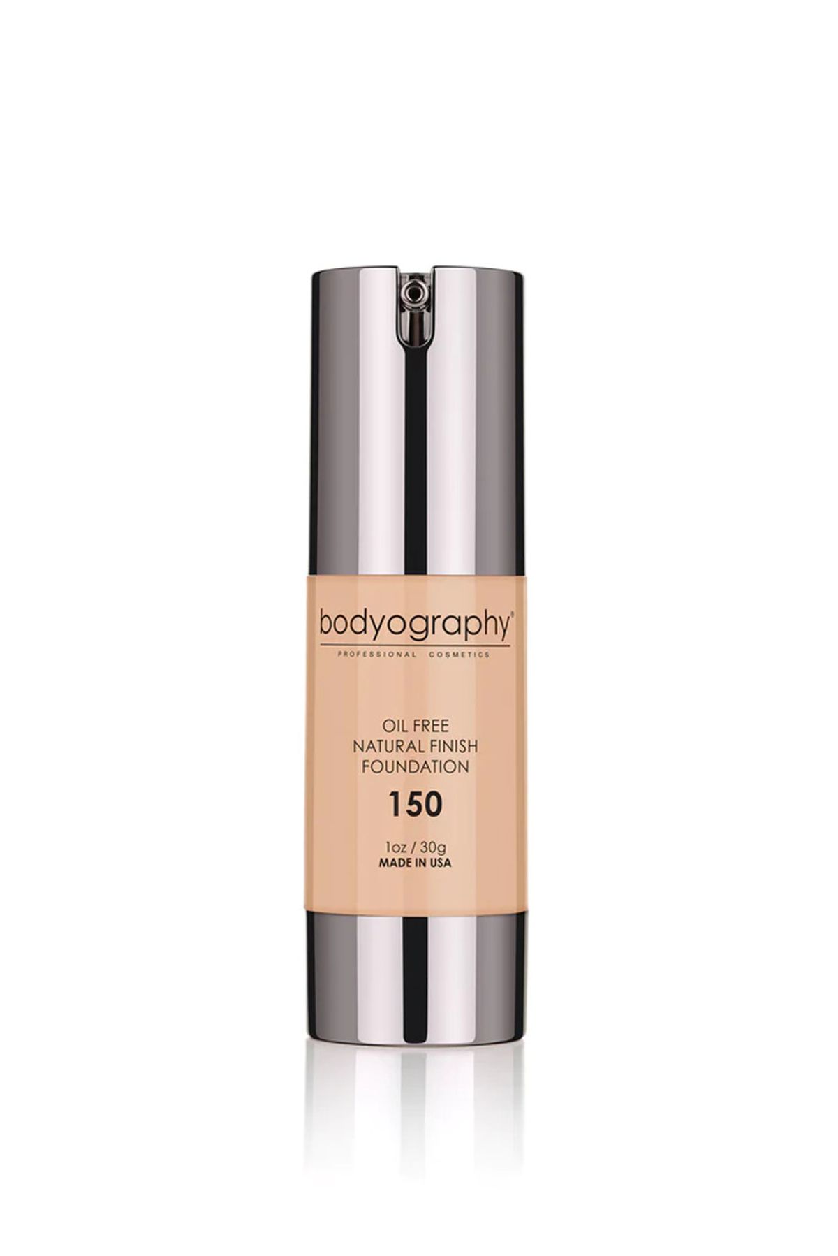 Bodyography's Oil-Free Natural Finish Foundation Тональная основа, Тон 150, 30 мл.