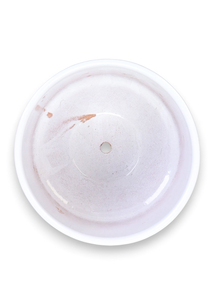 УЦЕНКА Горшок для цветов «Афродита», керамический, 1.7 л, белый