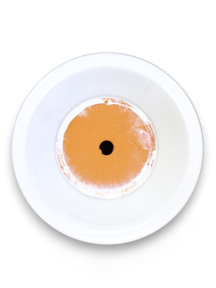 УЦЕНКА Горшок для цветов «Афродита», керамический, 1.7 л, белый