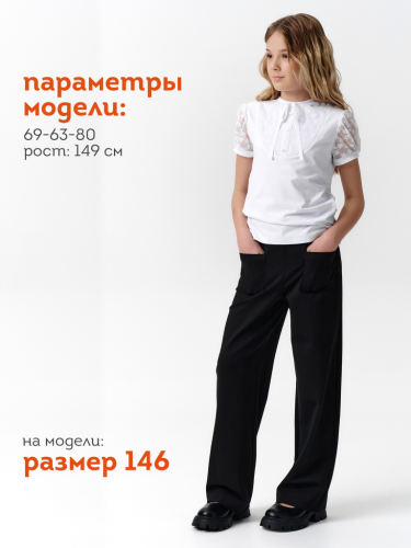 Брюки для девочек Черный(49) GFPQ7214