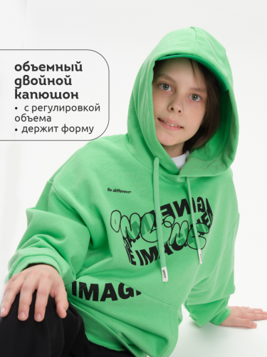 Ст.цена 1560р. Толстовка для мальчиков Салатовый(38) BFNK3369